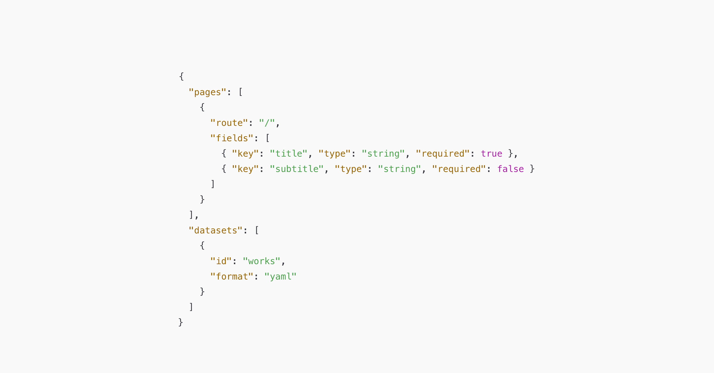 Example of Frontmatter JSON IR build output